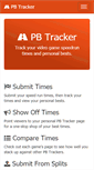 Mobile Screenshot of pbtracker.net